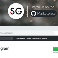Softagram in GitHub Marketplace